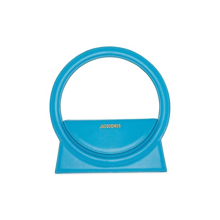 Jacquemus Le Sac Rond Turquoise