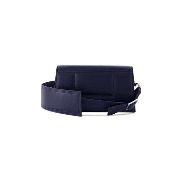 Jacquemus Le Bambino Leather Crossbody Bag Blue