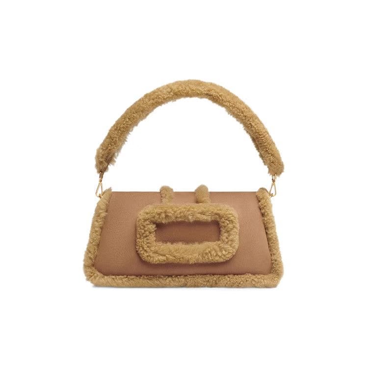 Jacquemus Le Bambimou Doux Top Handle Bag Camel