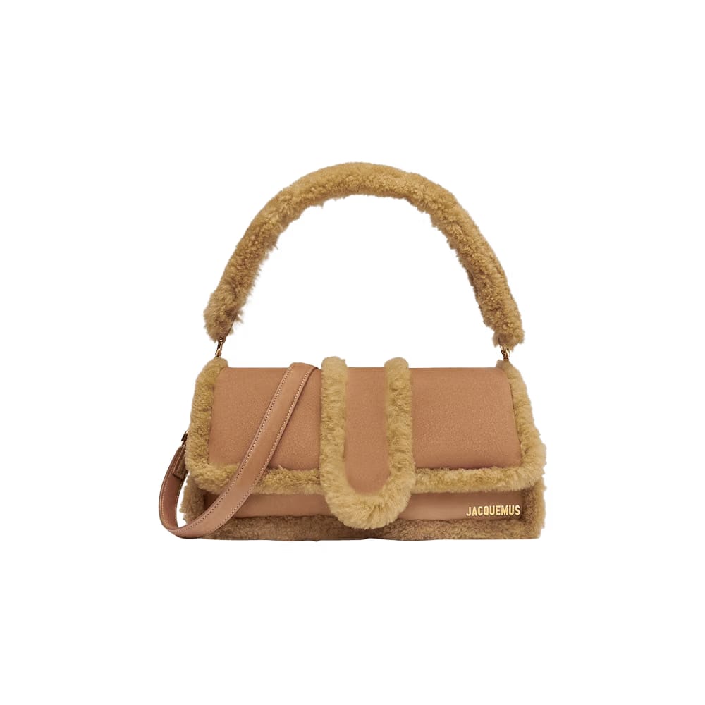 Jacquemus Le Bambimou Doux Top Handle Bag Camel