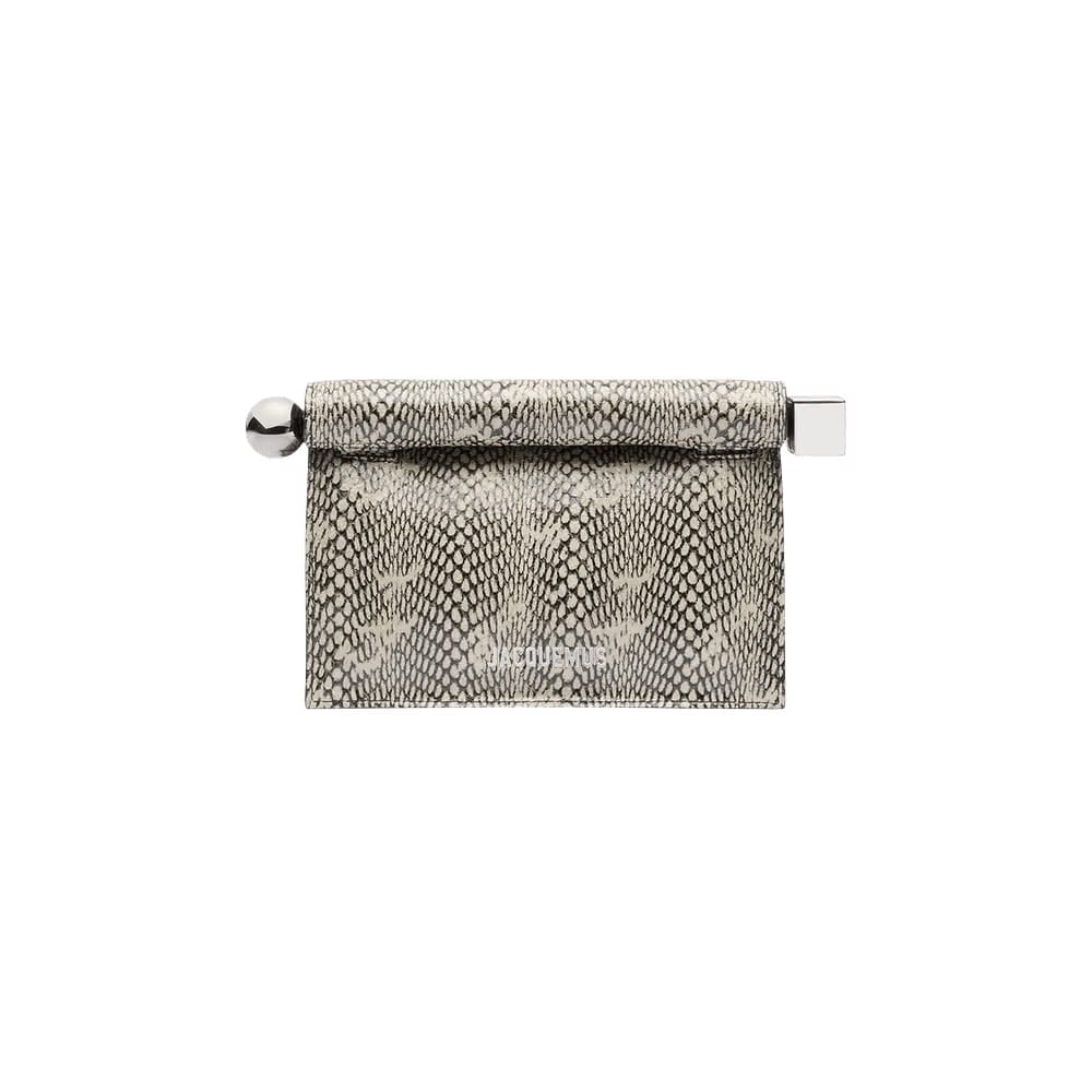 Jacquemus La Petite Pochette Rond Clutch Beige