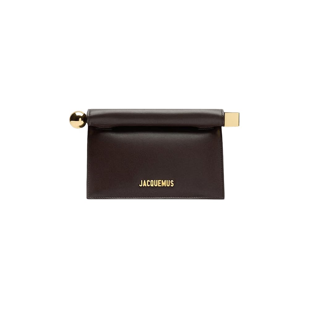 Jacquemus LA Petite Pochette Midnight Brown