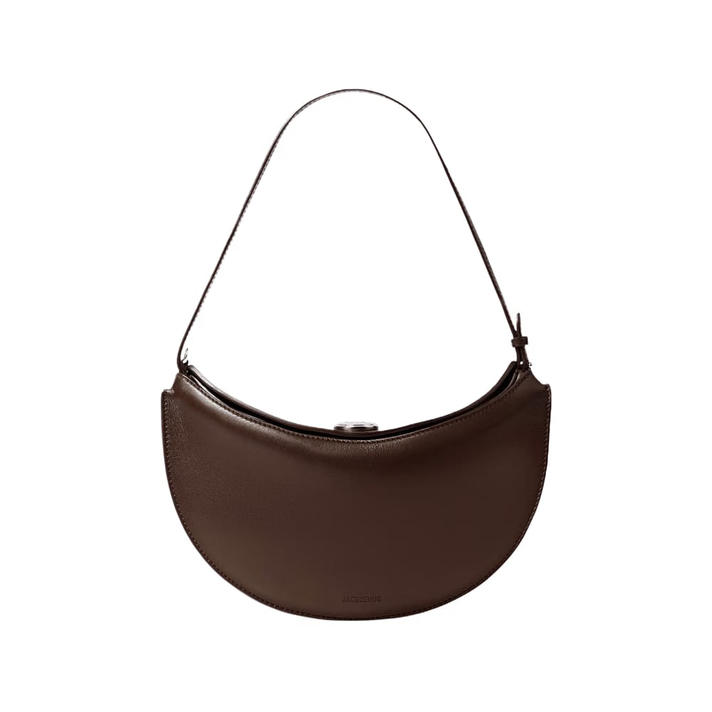 Jacquemus Le Petit Ovalo Midnight Brown