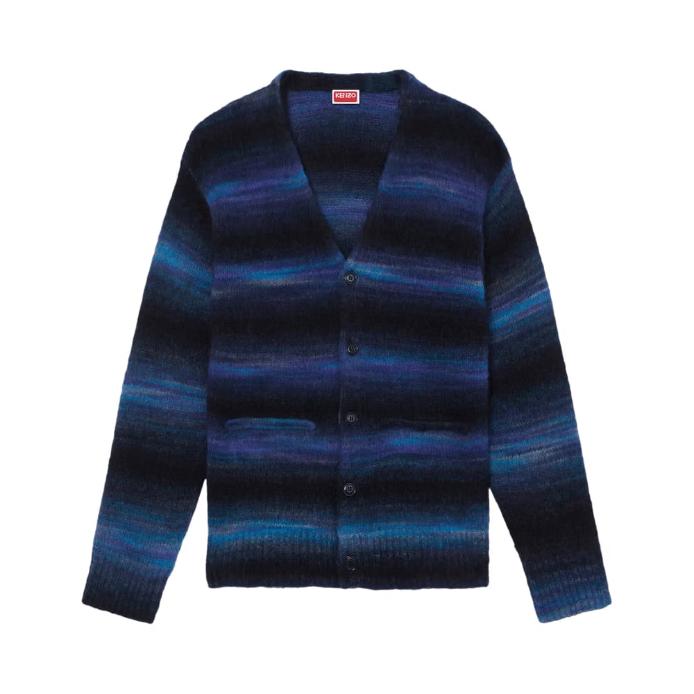 Kenzo Stripes Cardigan Blue/Black