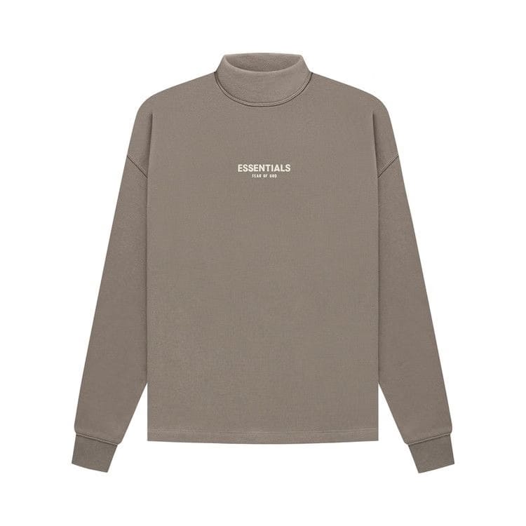 Fear of God Essentials Relaxed Mockneck Desert Taupe