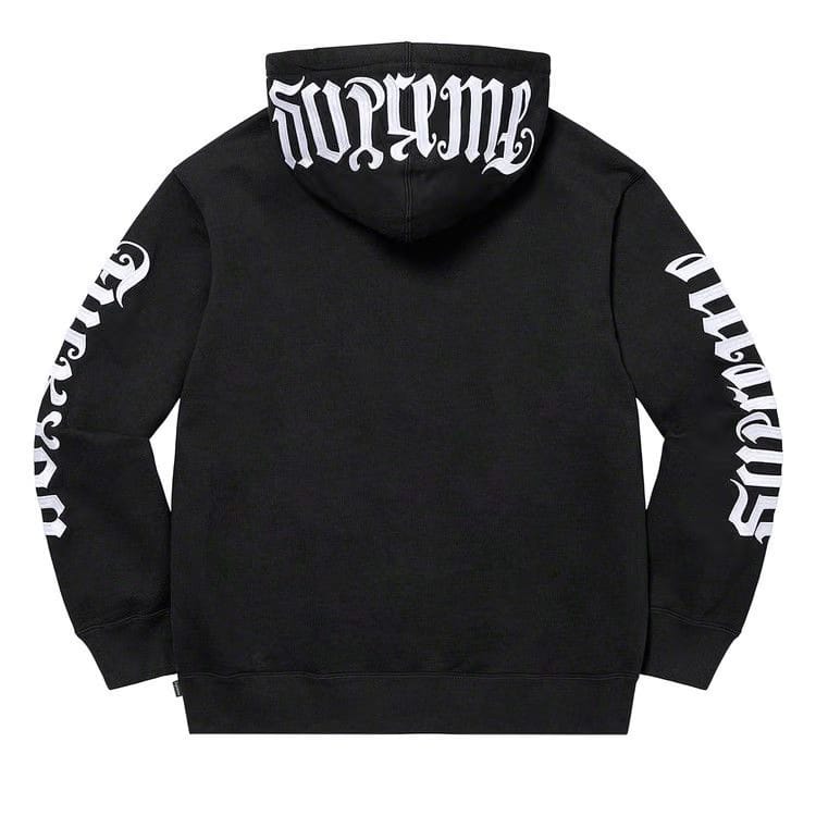 Supreme Ambigram Hoodie Black
