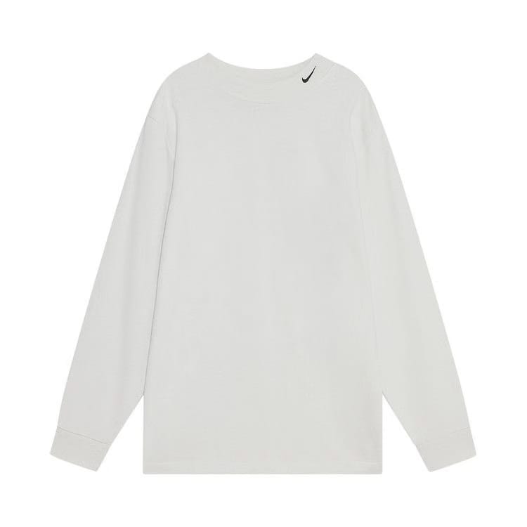 Nike Long-Sleeve Mockneck T-Shirt White