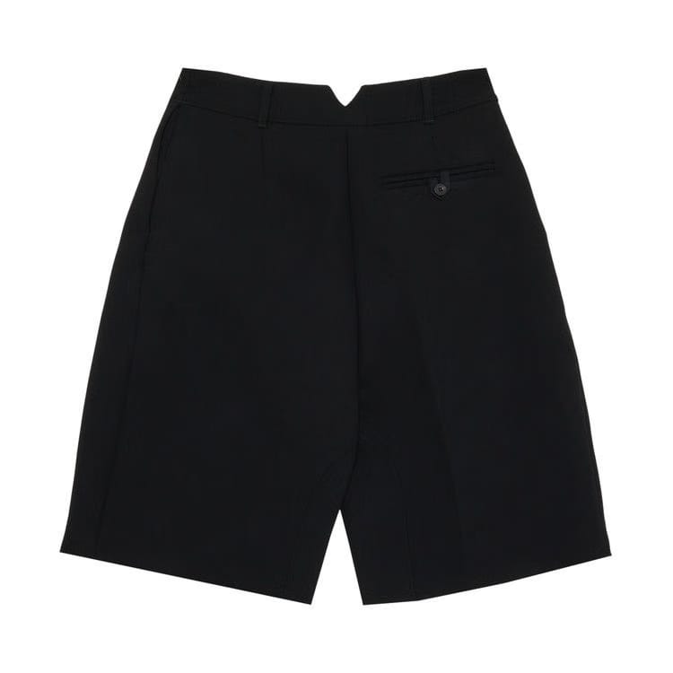Jacquemus Le Bermuda Ovalo Bermuda Shorts Black