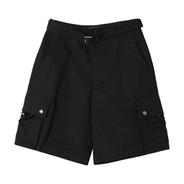 Jacquemus The Cargo Bermuda Shorts Black