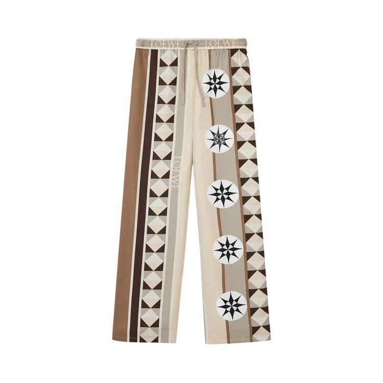 Loewe Pyjama Trousers Beige/Multicolor