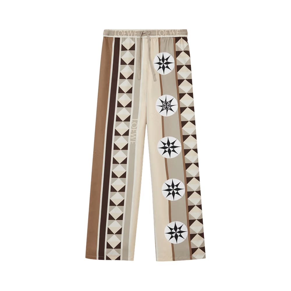 Loewe Pyjama Trousers Beige/Multicolor
