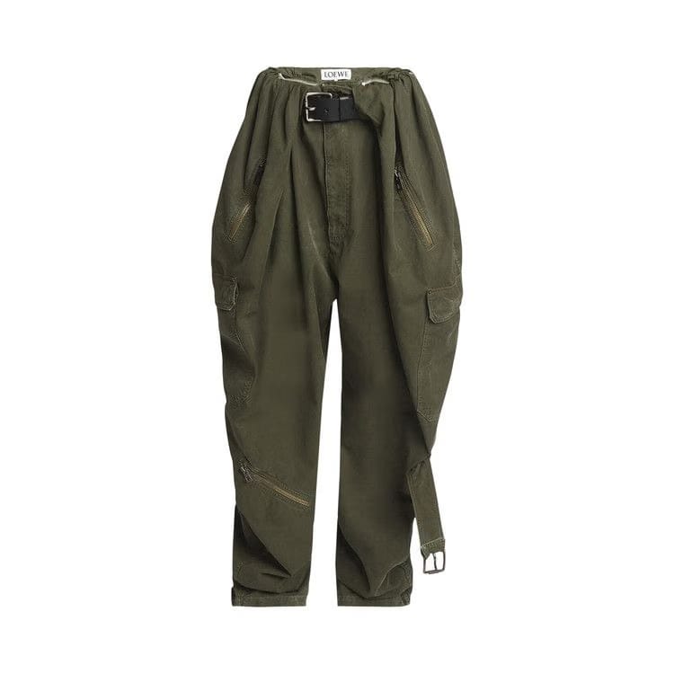 Loewe Balloon Cargo Trousers Deep Olive