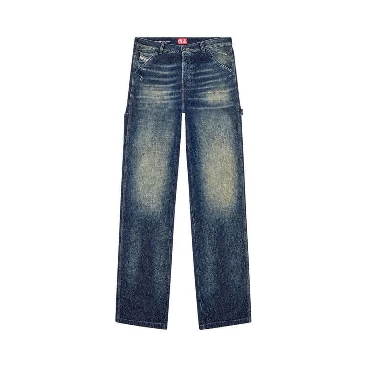Diesel Loose Fit Jeans Jeans Blue