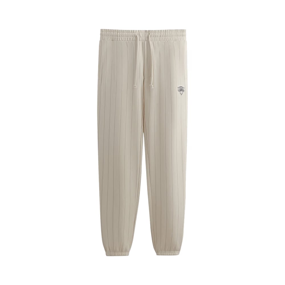 Kith For The New York Knicks NY Pinstripe Williams I Sweatpant Sandrift