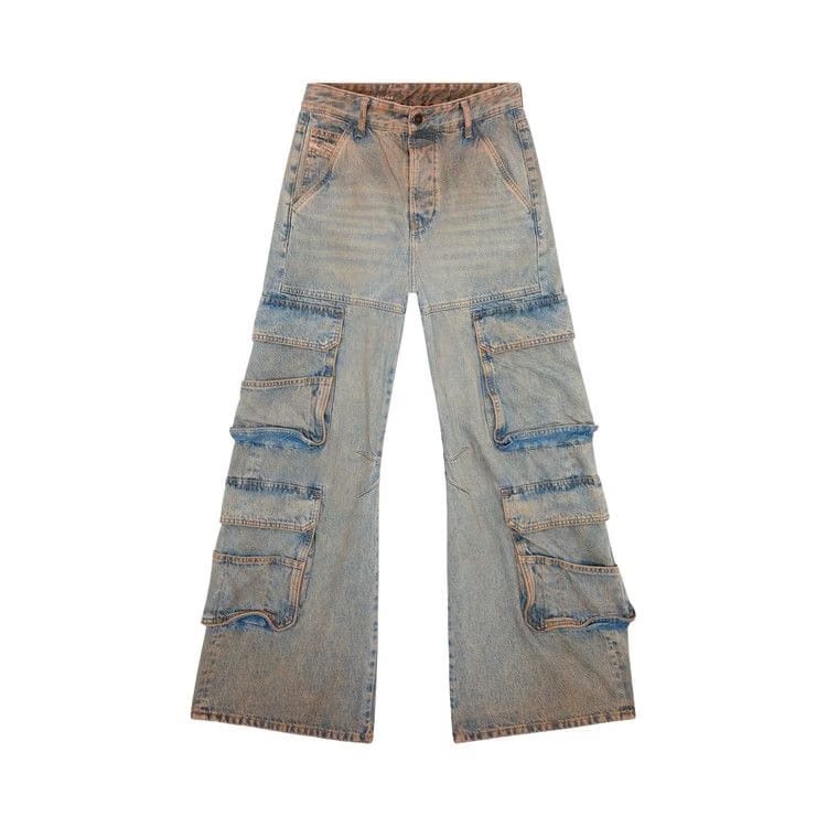 Diesel Straight Jeans Blue