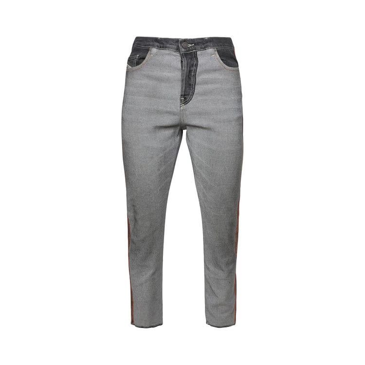 Diesel 2020 D-Viker Straight Leg Jeans Black Denim