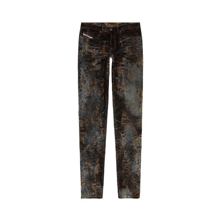 Diesel Distressed Denim Pants Pants Blue