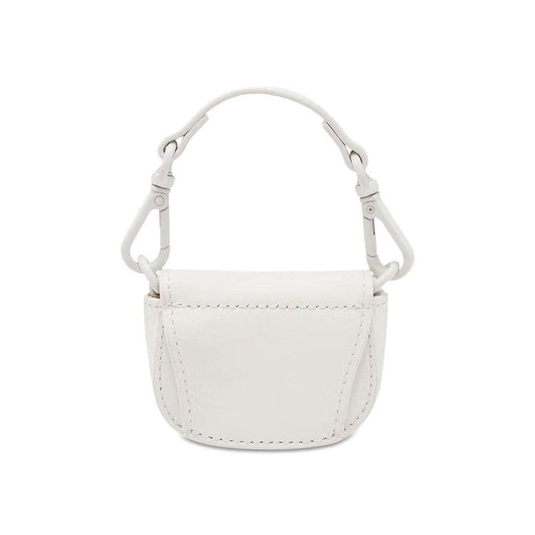 Diesel 1DR Chain XXS Leather Crossbody Bag White