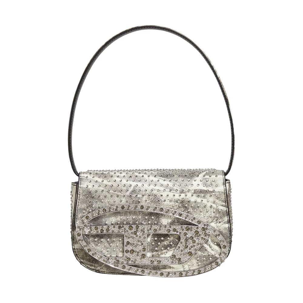 Diesel 1DR Shoulder Bag Green/Grey Camouflage