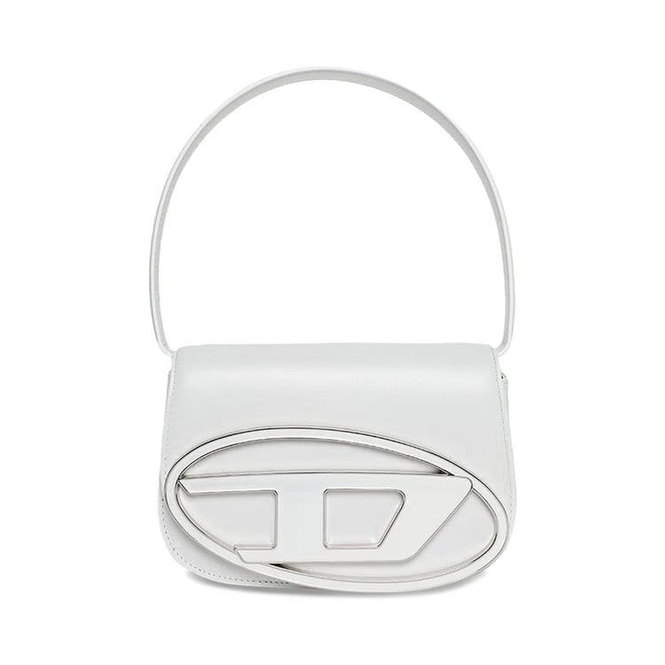 Diesel 1DR Shoulder Bag White/Silver