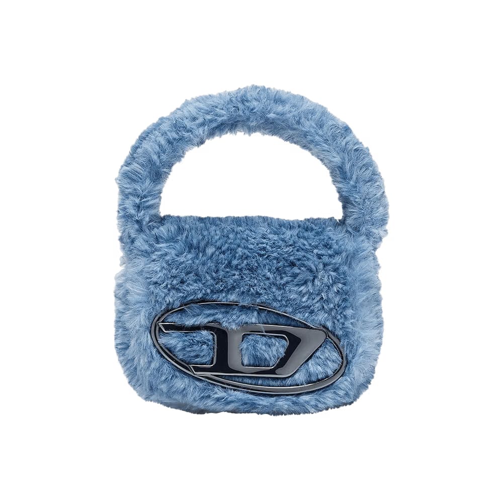 Diesel 1DR XS Faux Fur Bag Indigo/Blue