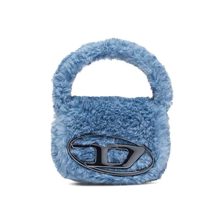 Diesel 1DR XS Faux Fur Bag Indigo/Blue