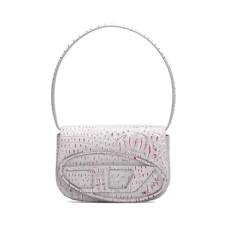 Diesel 1DR Shoulder Bag White