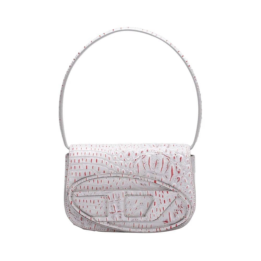 Diesel 1DR Shoulder Bag White