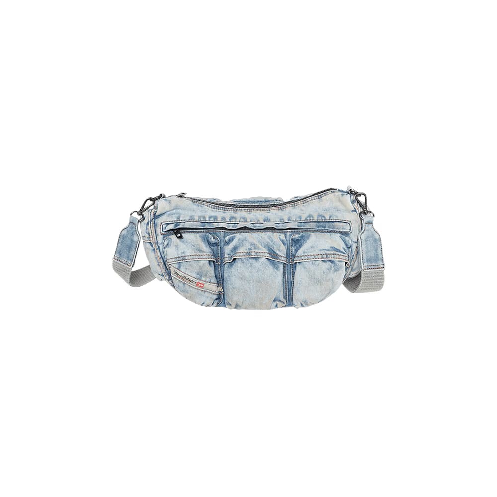 Diesel Re-Edition Travel 3000 Shoulder Bag Blue
