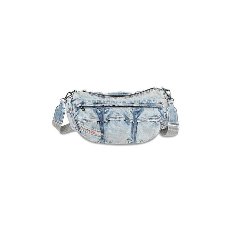 Diesel Re-Edition Travel 3000 Shoulder Bag Blue