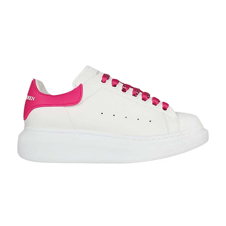 Alexander McQueen Wmns Oversized Sneaker 'White Shock Pink'