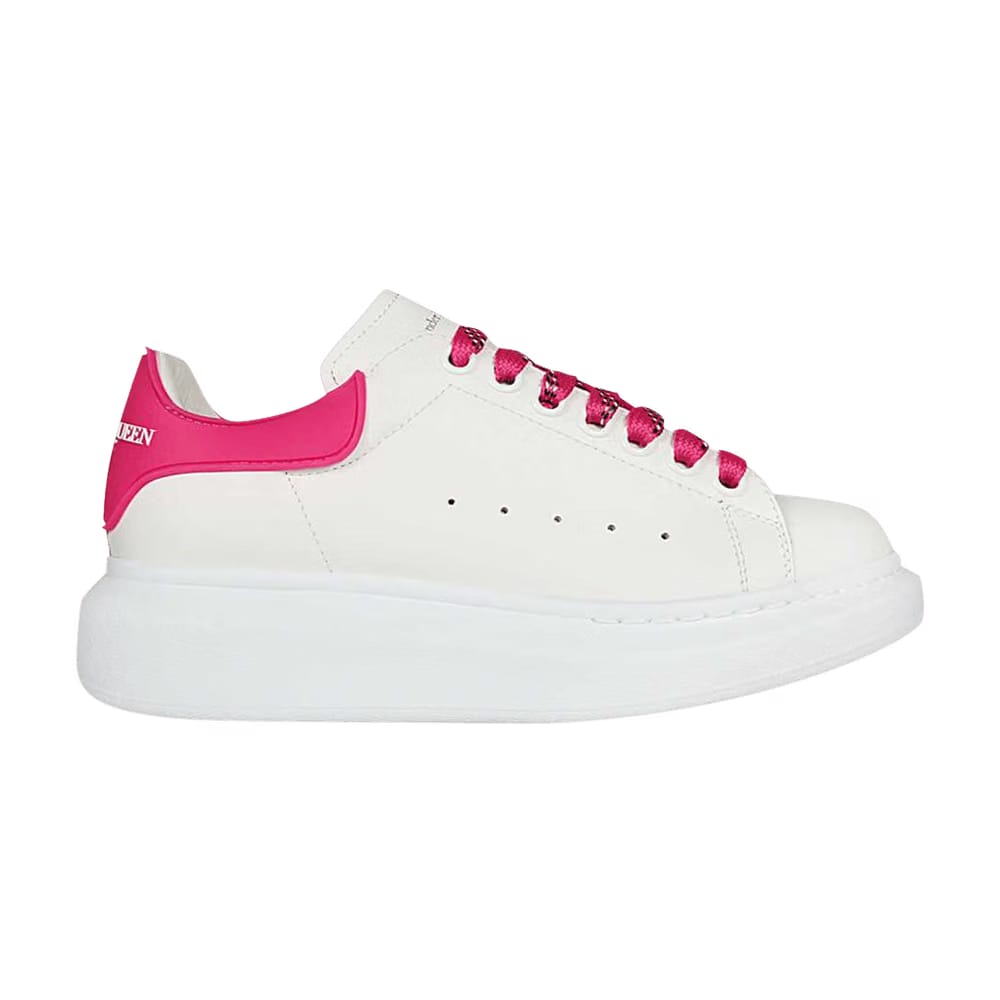 Alexander McQueen Wmns Oversized Sneaker 'White Shock Pink'