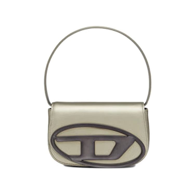 Diesel 1DR Shoulder Bag Silver