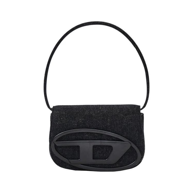 Diesel 1DR Washed Denim Bag Black