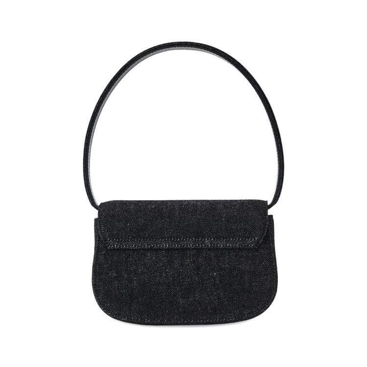 Diesel 1DR Washed Denim Bag Black