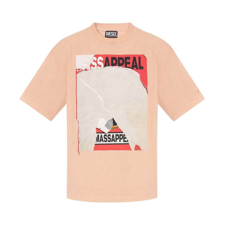 Diesel T-Wash F1 T-Shirt Pink