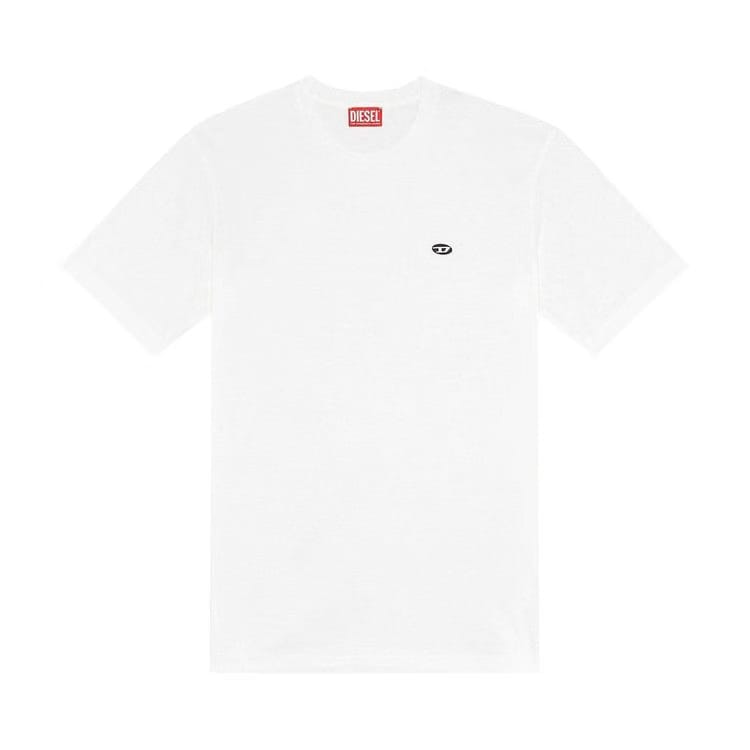 Diesel Oval Patch T-Shirt White