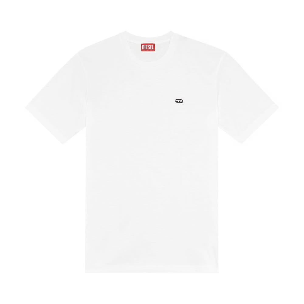 Diesel Oval Patch T-Shirt White