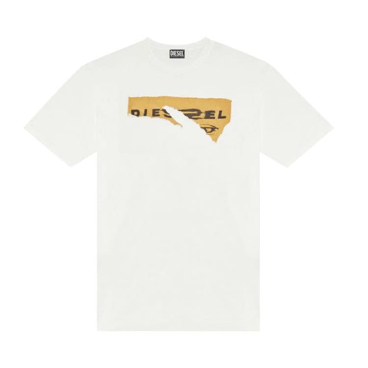 Diesel T-Wash T-Shirt Off White