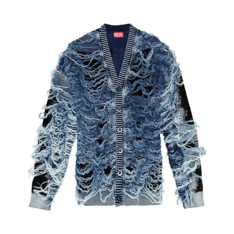 Diesel K-Bacco Knit Sweater Blue