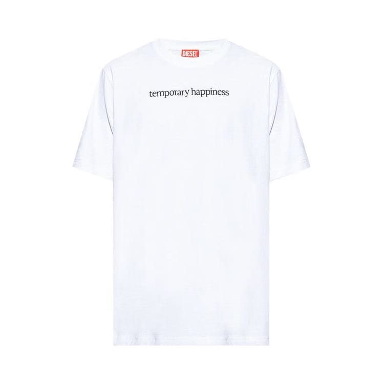 Diesel Embroidered T-Shirt White