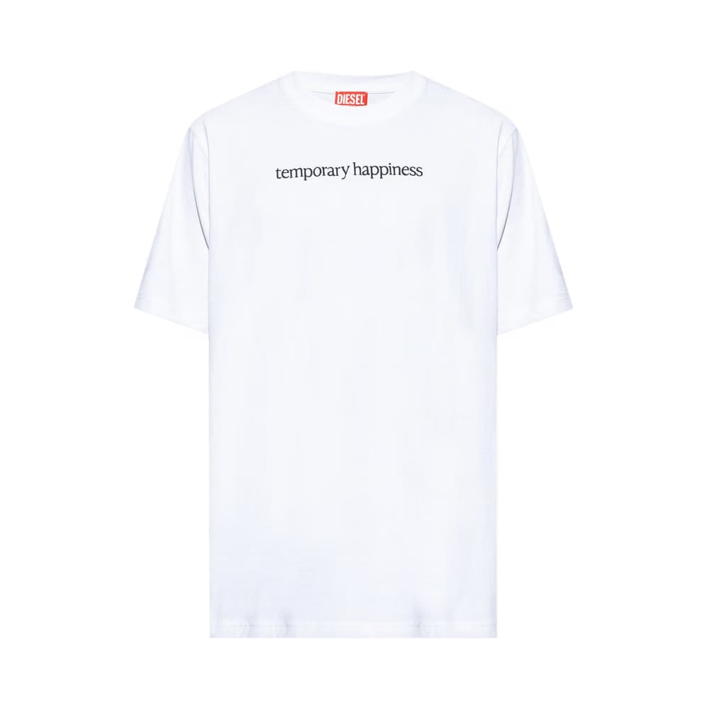 Diesel Embroidered T-Shirt White