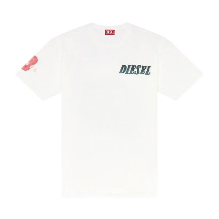 Diesel T-Boxt-Q19 T-Shirt White