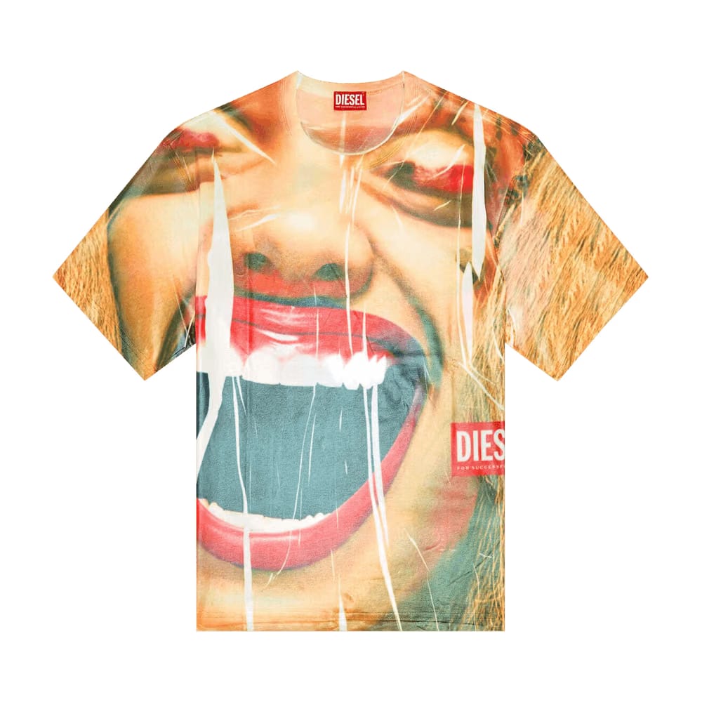 Diesel T-Wasbircoo T-Shirt Yellow