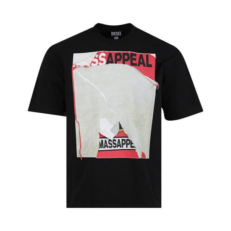Diesel T-Wash F1 T-Shirt Black