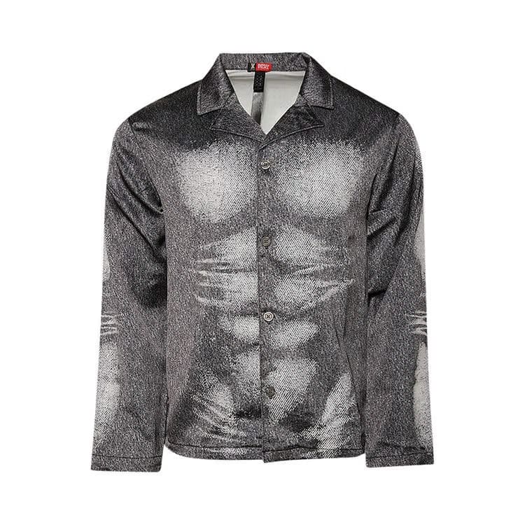 Diesel x SAVAGE x FENTY Trompe Denim Sleep Shirt Black