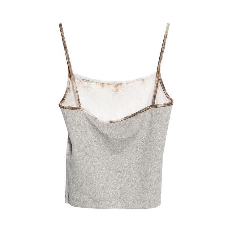 Diesel Transparent Cami Top Cream