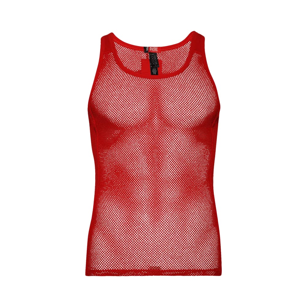 Diesel x SAVAGE x FENTY Fishnet Sleep Tank Formula Red