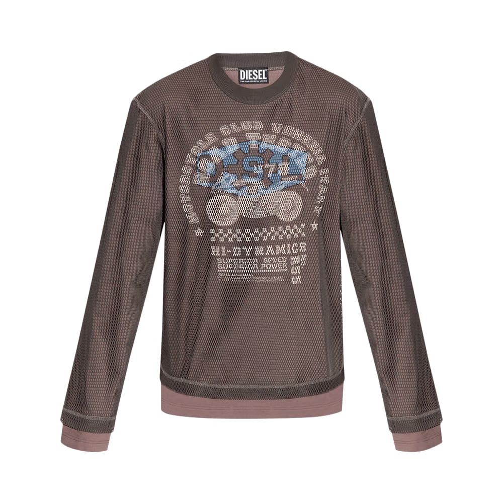 Diesel T-Loska T-Shirt Brown/Green