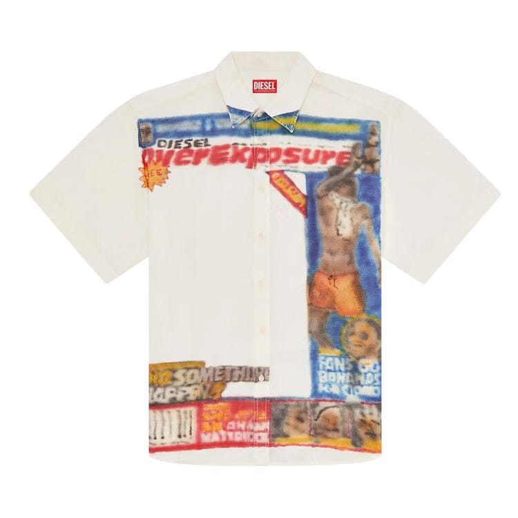 Diesel Elias Shirt Ivory